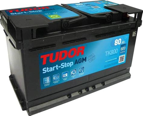 batteria tudor start e stop|Batteria auto TUDOR TK800 START.